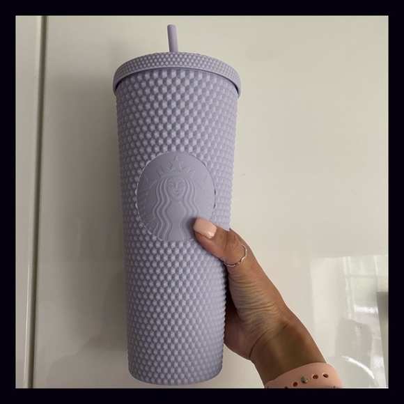 Starbucks Limited Edition 2021 Mexico Lilac Studded Tumbler - Picture 3 of 6